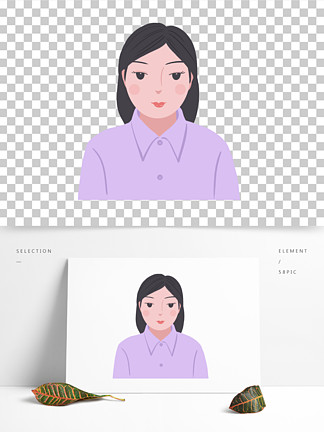 证件卡通照片_卡通证件照_证件照卡通版